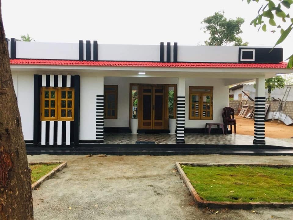 Modern Home Construction Works - House Design by EMK Construction
