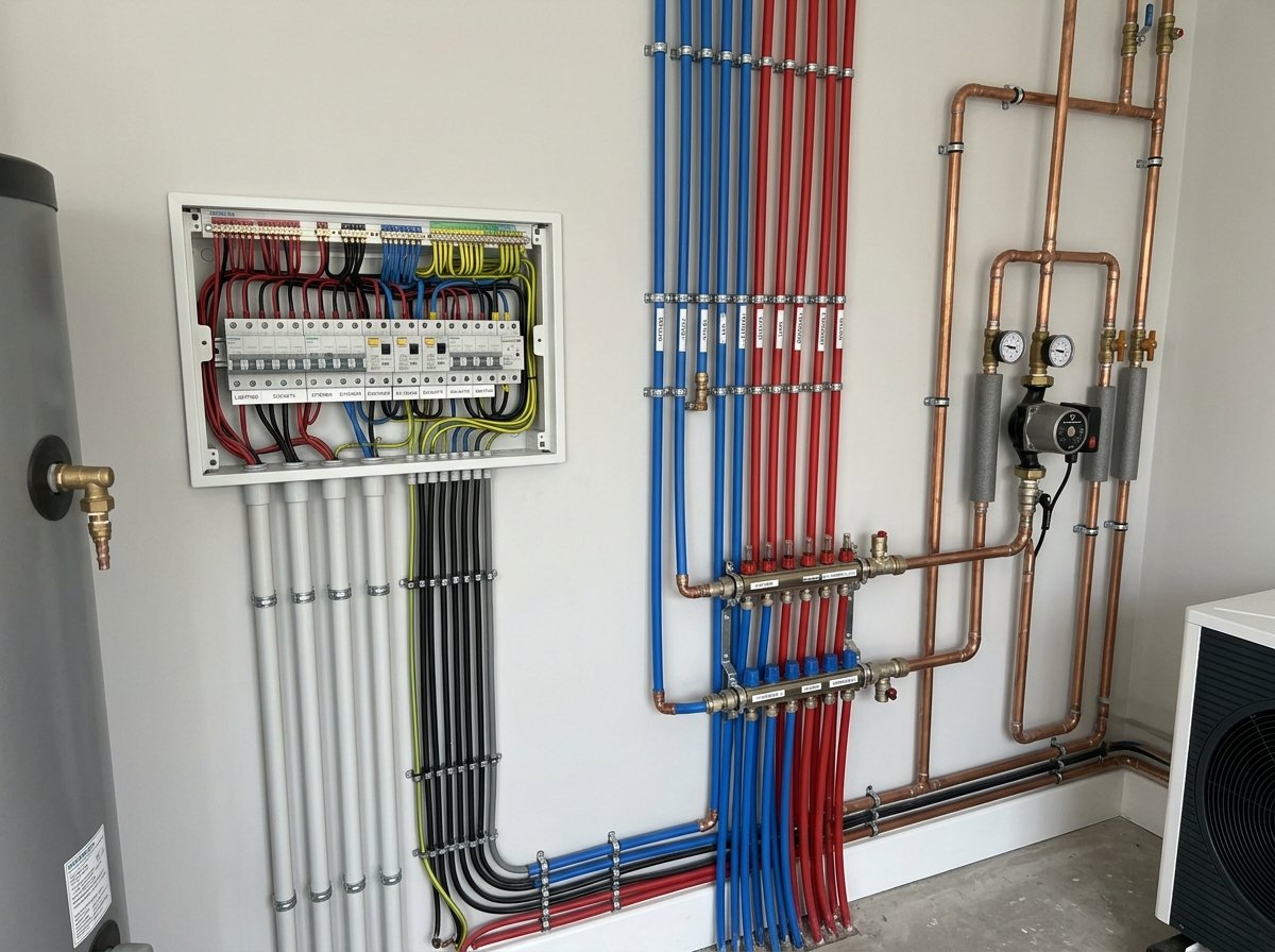 Professional MEP electrical and plumbing installations - EMK Construction