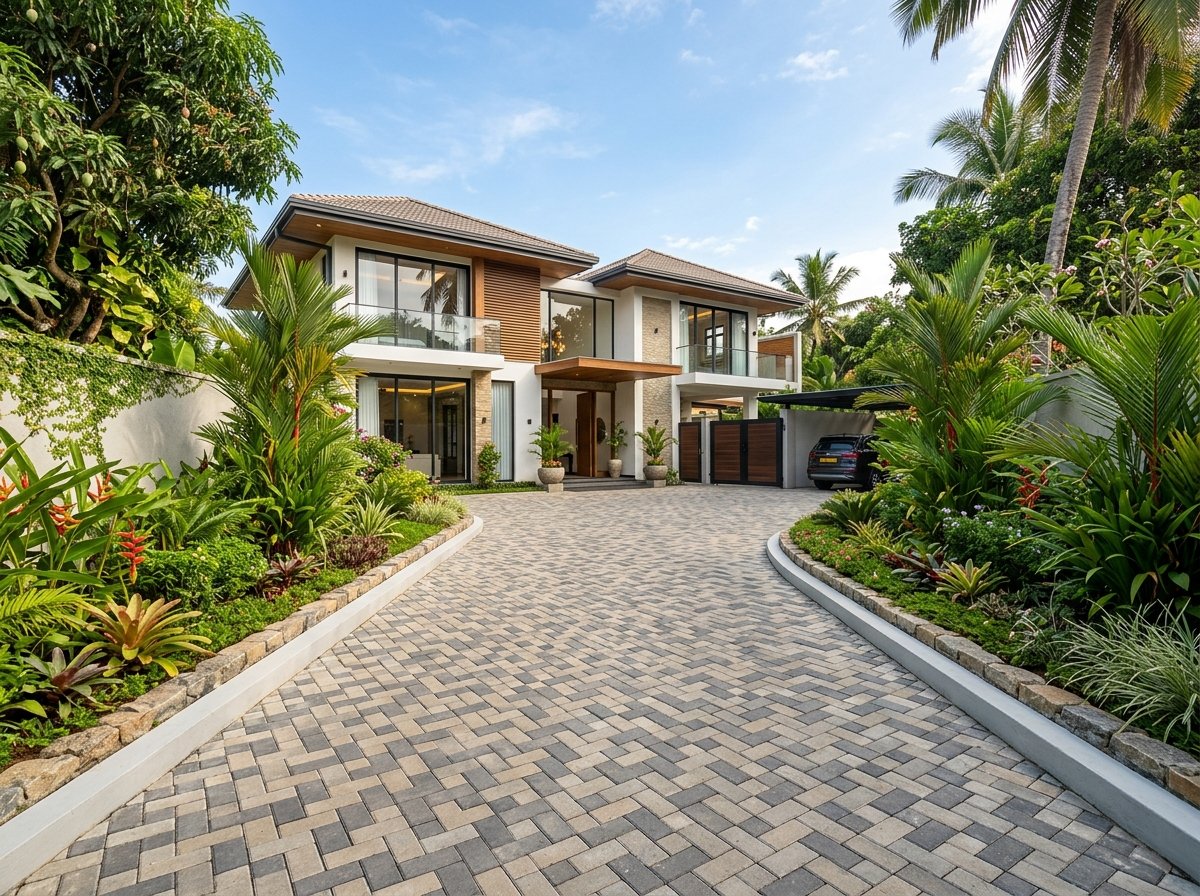 Interlocking paving and exterior landscape finishes - EMK Construction